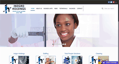 Desktop Screenshot of indgro.co.za